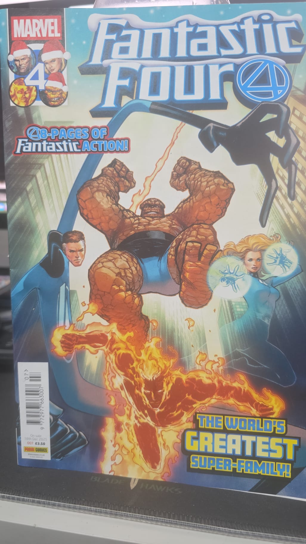 Fantastic Four magazine #4 2025 It's Clobberin' Time