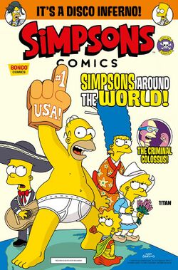 Simpsons Comics - Simpsons around the World 33