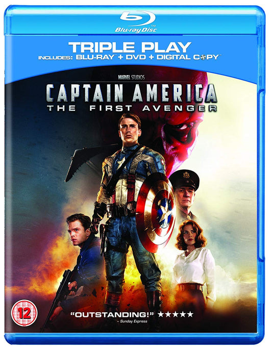Captain America - The First Avenger: Triple Play (Blu-ray + DVD + Digital Copy)