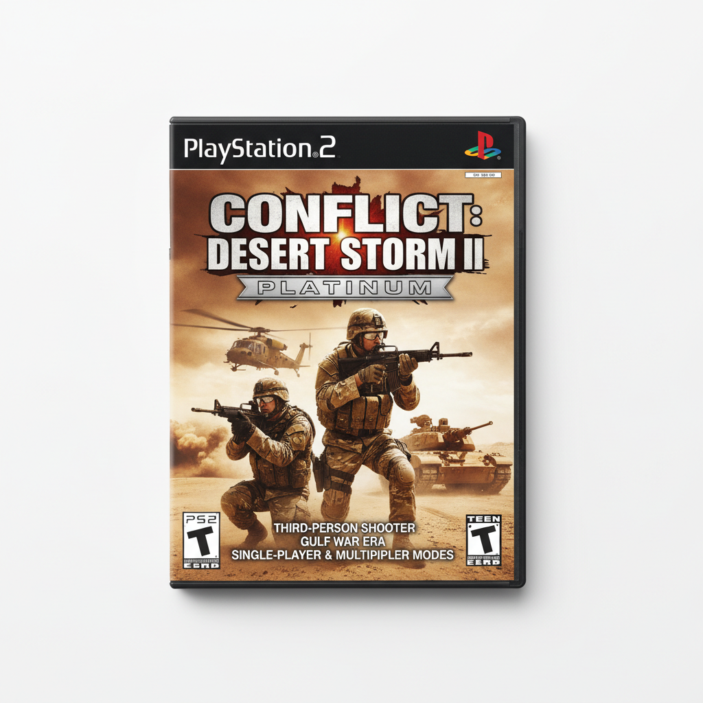 Conflict: Desert Storm II Platinum (PS2)