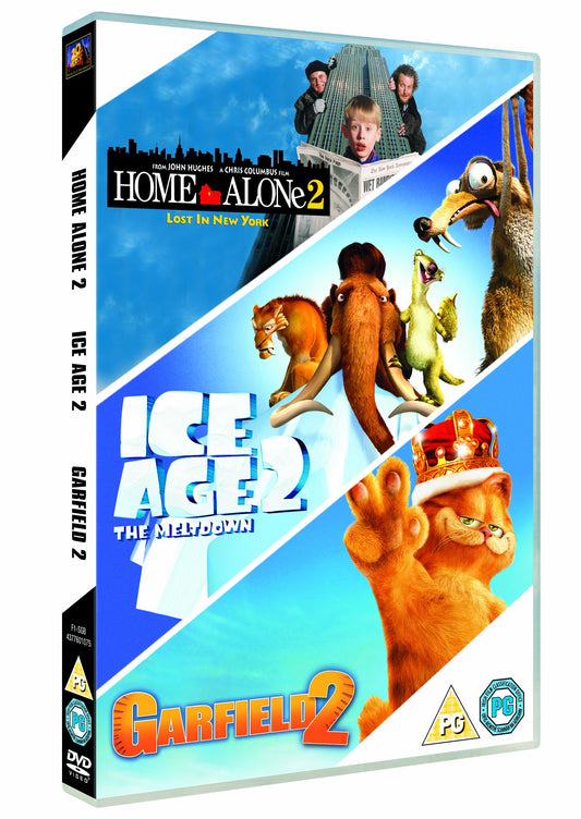 Home Alone 2: Lost in New York / Ice Age 2: The Meltdown / Garfield 2: A Tail of Two Kitties Triple Pack