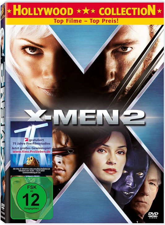 X-Men / X-Men 2 (DVD, 2006, 2-Disc Set)