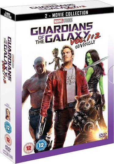Guardians of the Galaxy / Guardians of the Galaxy Vol. 2 (DVD, 2017)
