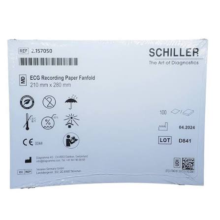 Seca ECG Recording Paper Fanfold 210 mm x 280 mm (Ref 2.157050)