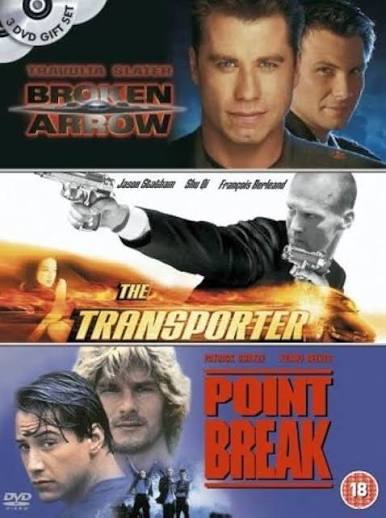 The Transporter / Broken Arrow / Point Break