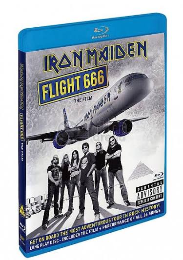 Iron Maiden - Flight 666 (Blu-ray, 2009)