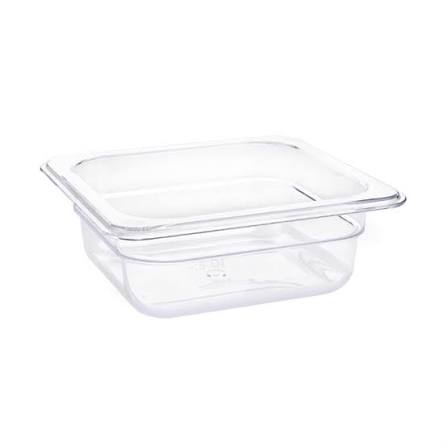 Vogue Clear Polycarbonate 1/6 Gastronorm Pan 65mm
